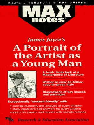 cover image of A Portrait of the Artist as a Young Man: MAXNotes Literature Guide